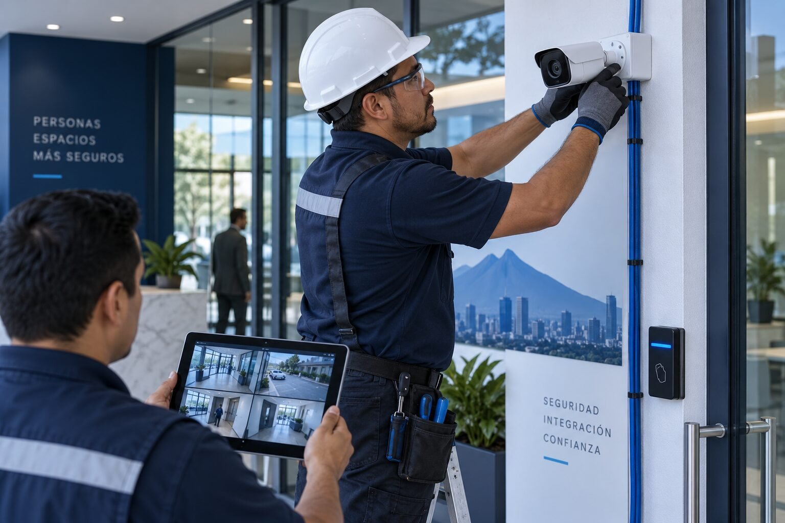 Instalación de CCTV y control de acceso