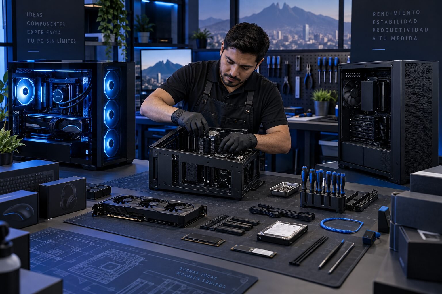 Armado y reparación de computadoras
